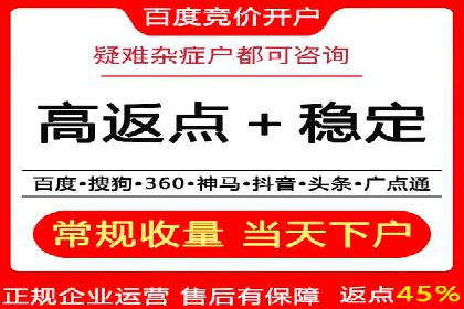 百度推广返点收益分析：案例对比